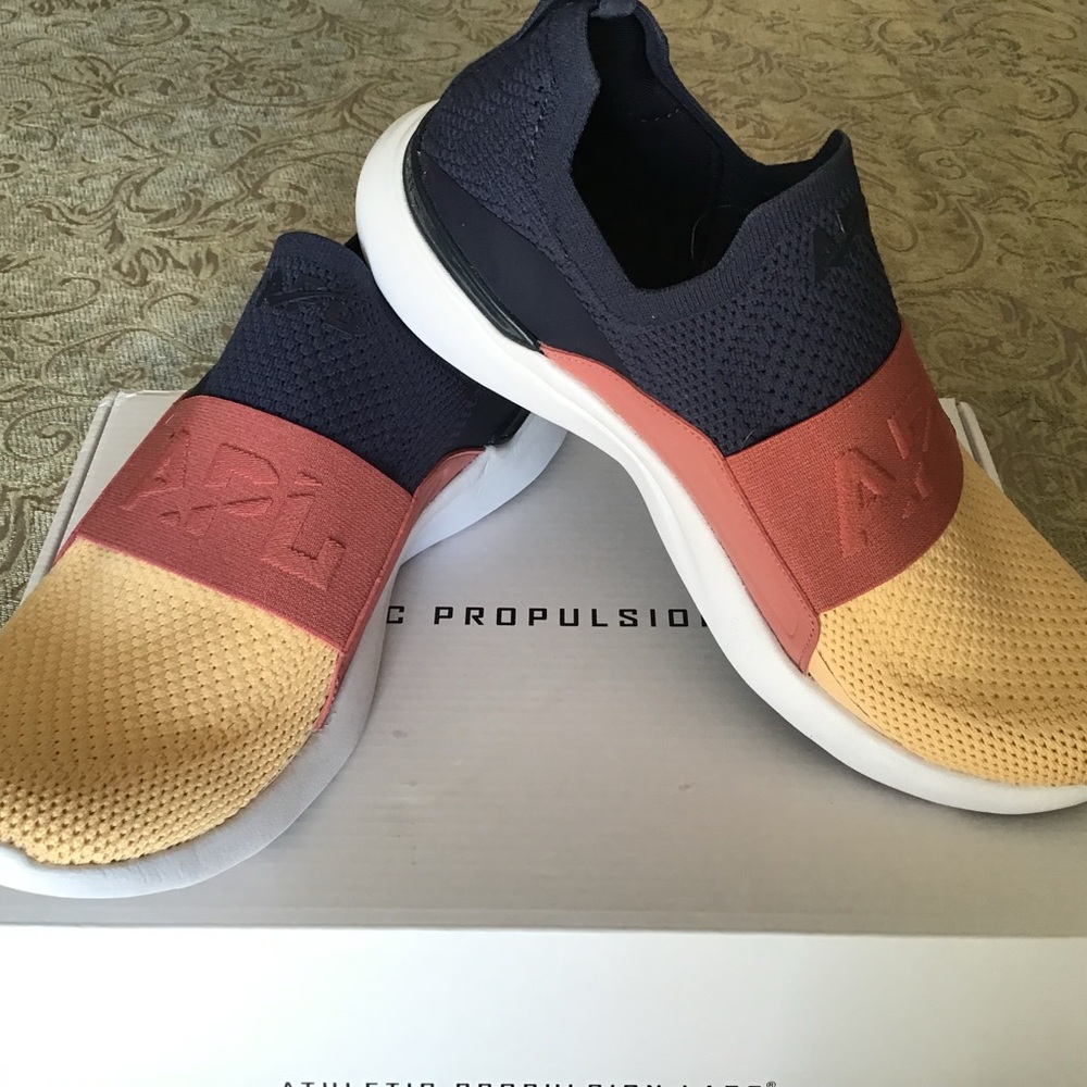 APL Women’s Navy, Cedar, and Sun Kissed Sneakers